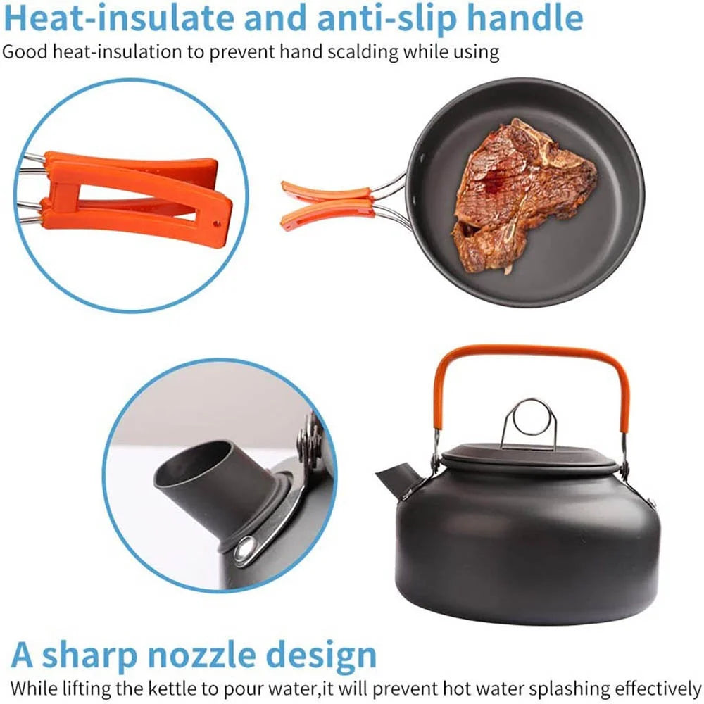 Survival Camping Cooking Set 