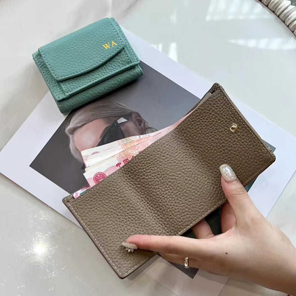 Small Women Wallet Custom Name
