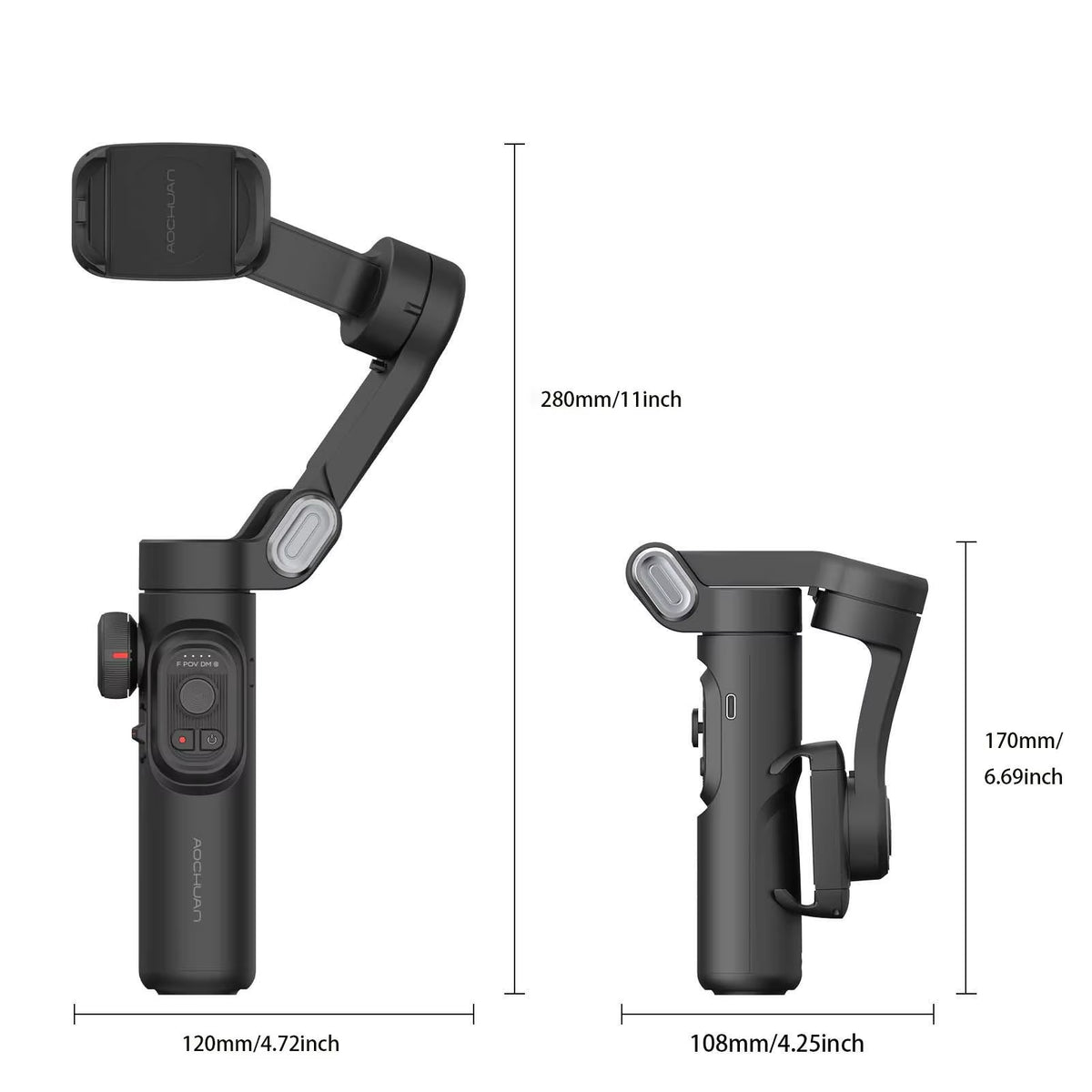 3-Axis Handheld Gimbal Stabilizer 
