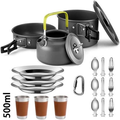Survival Camping Cooking Set 