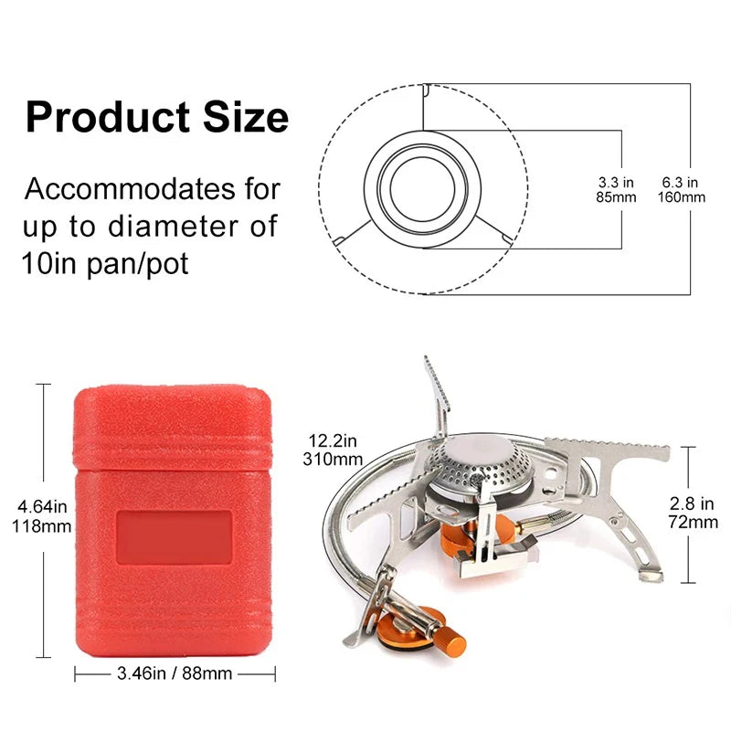 Survival Camping Gas Stove