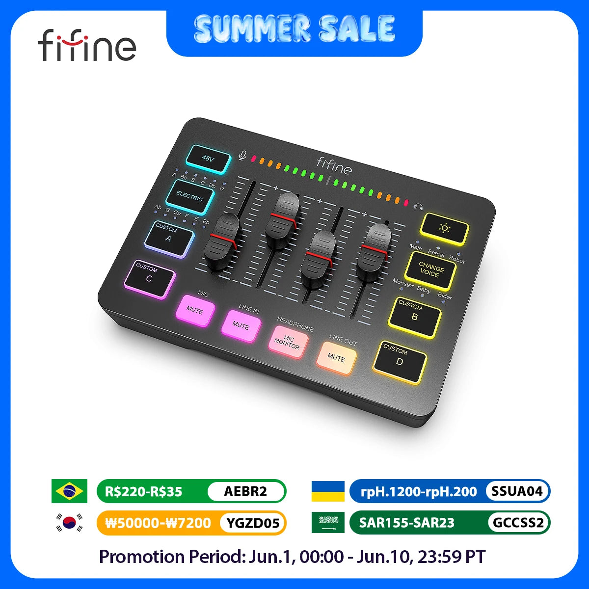 Gaming Audio Mixer