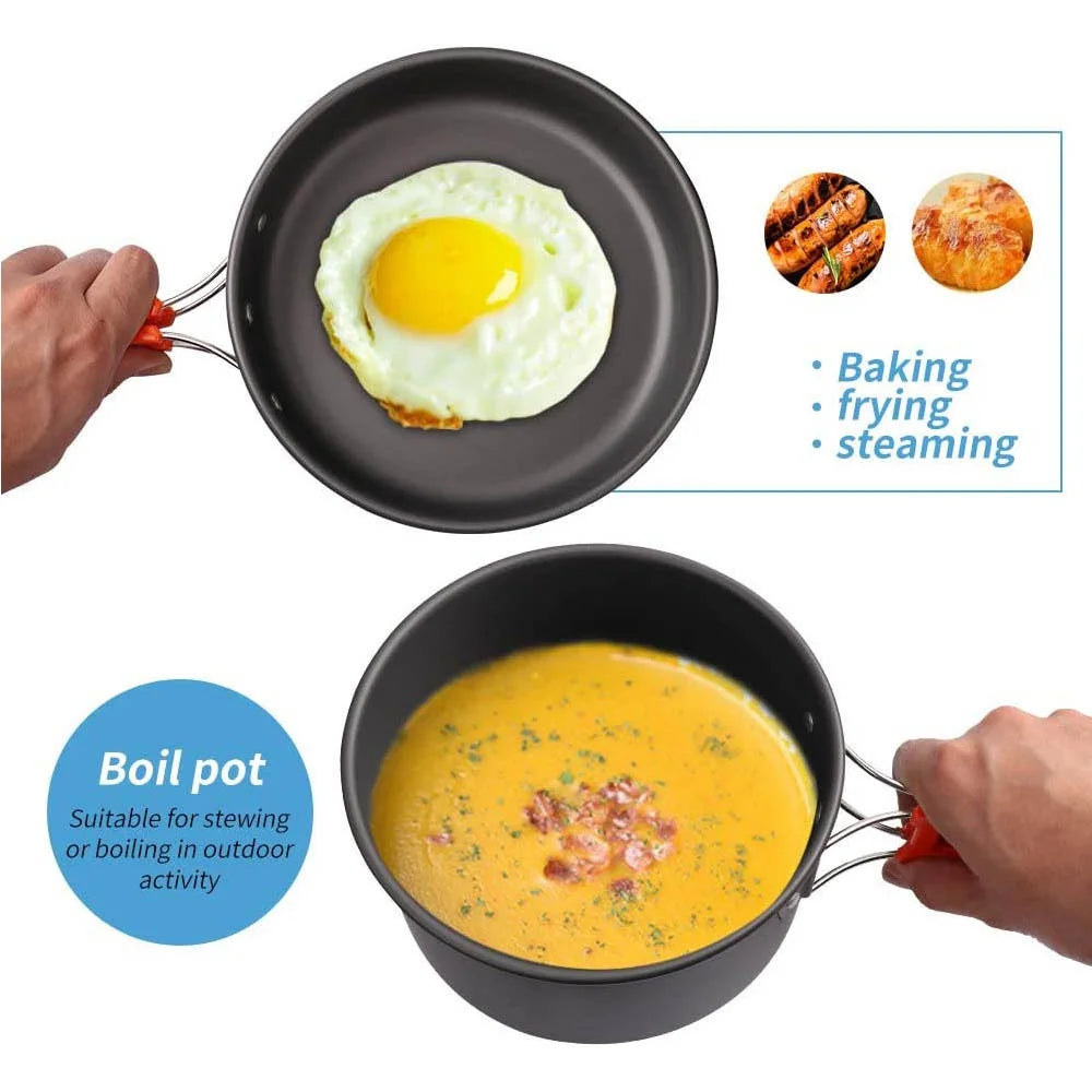 Survival Camping Cooking Set 
